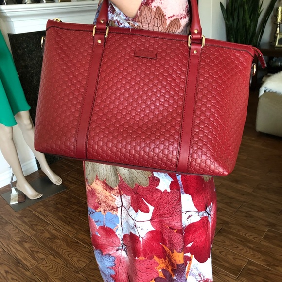 GUCCI MICROGUCCISSIMA MARGAUX SATCHEL TOTE BAG (449655) - Picture 10 of 10